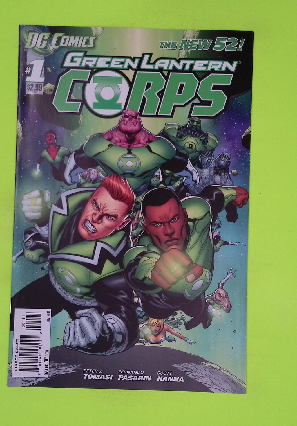 Green Lantern Corps #1 Vol. 3 2011 DC Comics Mid Grade Comic Book K22-26