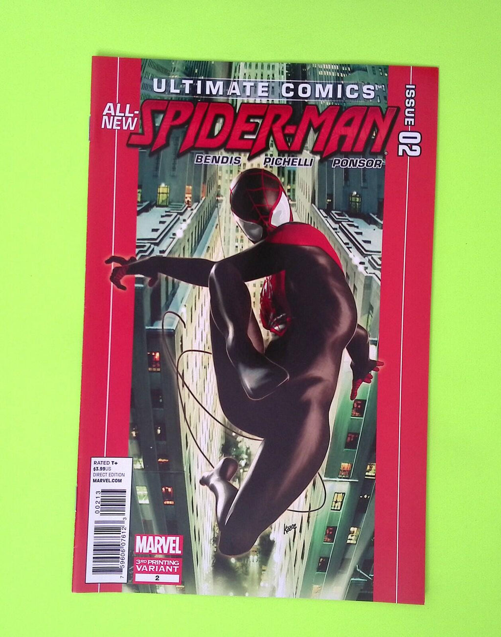 Ultimate Spider-Man #2-3rd print 2012 Ultimate Marvel Variant 8.0 W258-173
