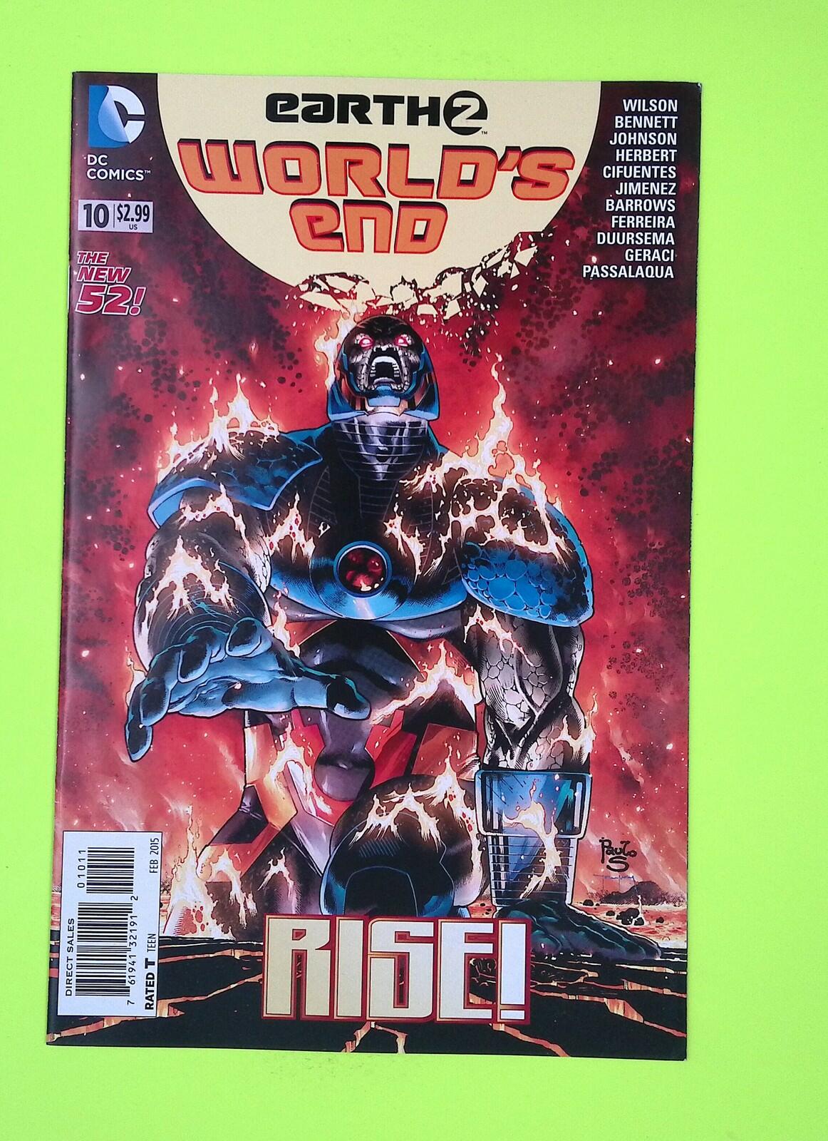 Earth 2 World's End #10 2015 DC Comics 8.0 Comic Book J79-172
