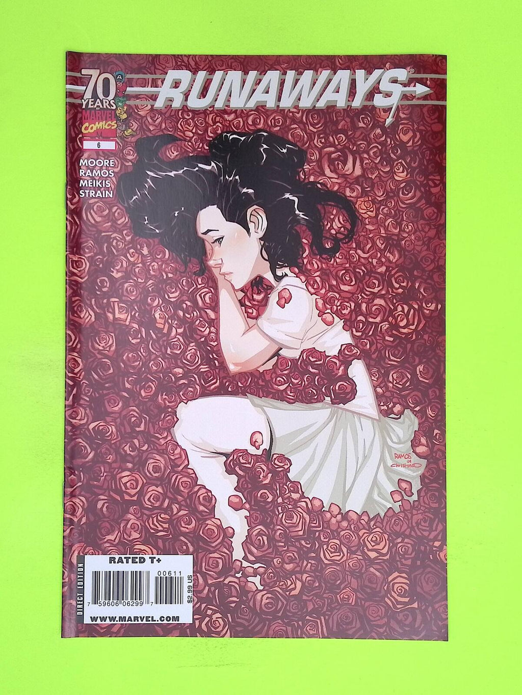 Runaways #6 Vol. 3 Marvel Comics 8.0 Comic Book K53-20