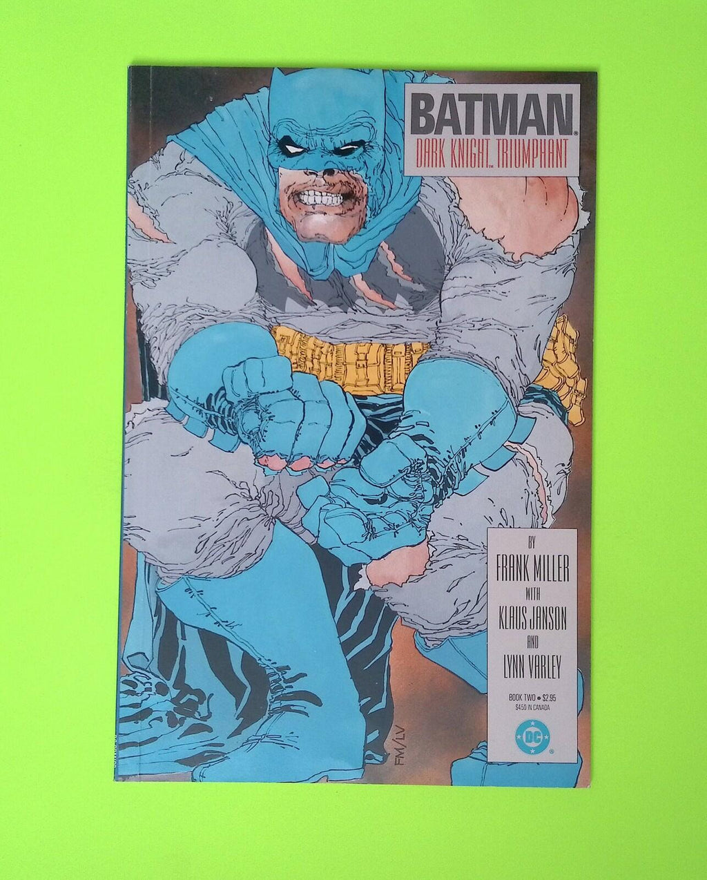 Batman The Dark Knight Returns #2 - 3rd print DC Comics Variant Q49-197