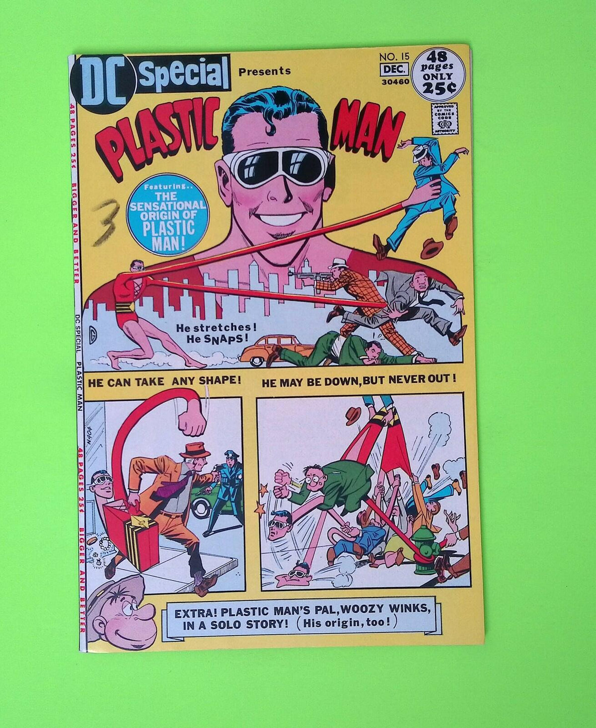 DC Special #15 1971 DC Comics High Grade (Plastic Man) Comic Book B58-156