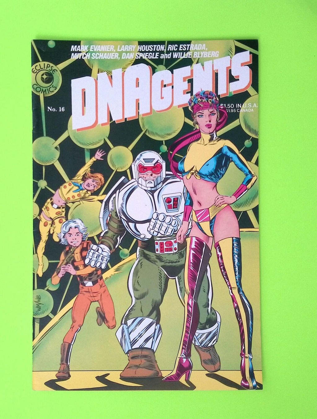 DNAgents #16 Vol. 1 1984 Eclipse Comics 8.0 Comic Book X111-227
