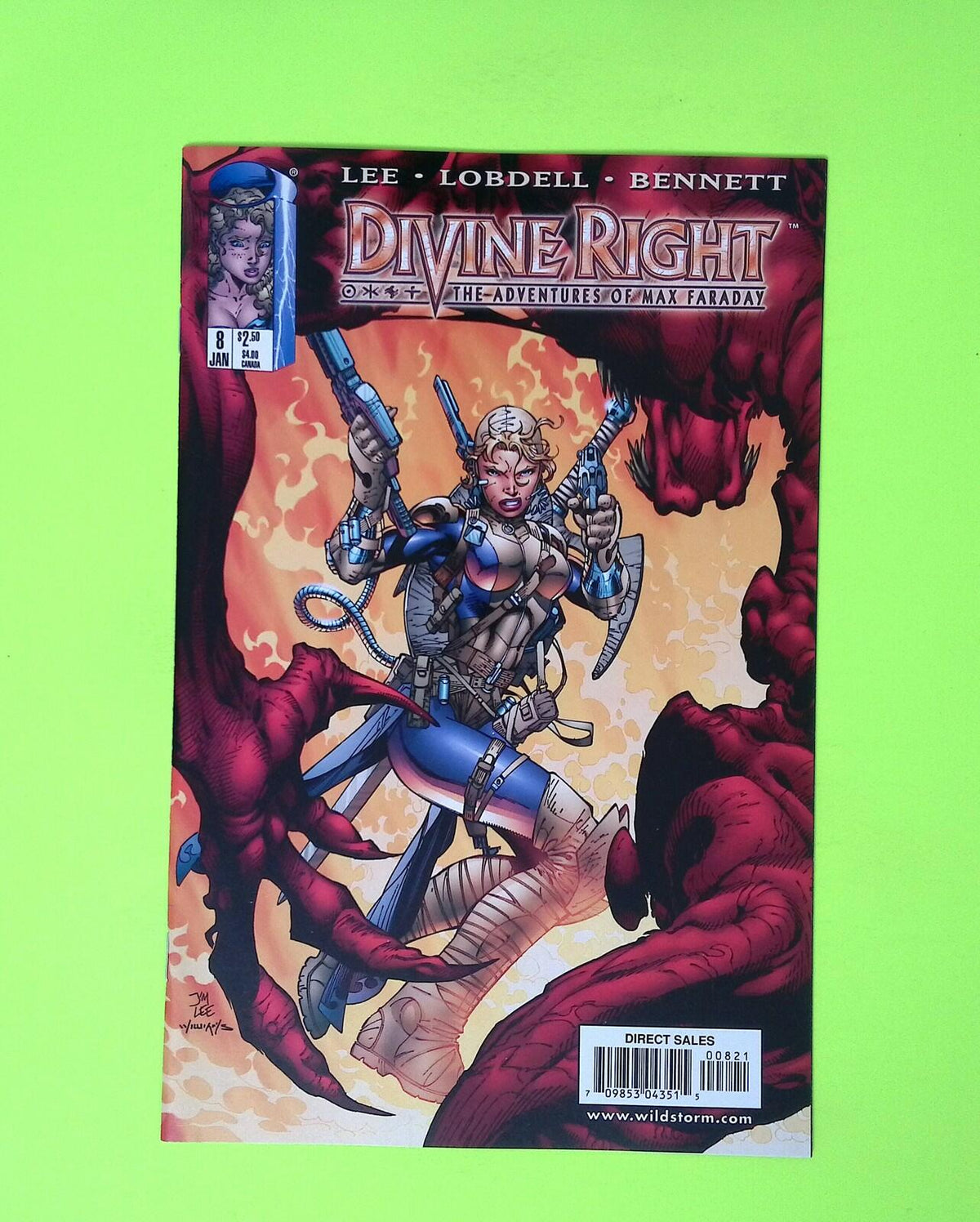 Divine Right #8b 1999 Image Comics Variant High Grade Comic Book Q69-242
