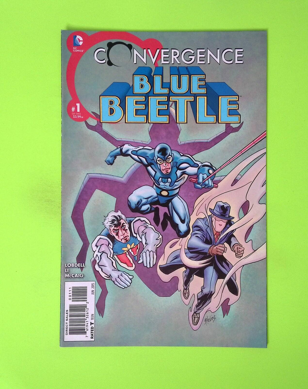 Convergence Blue Beetle #1 2015 DC Comics Higher Grade Comic Book Q100-137