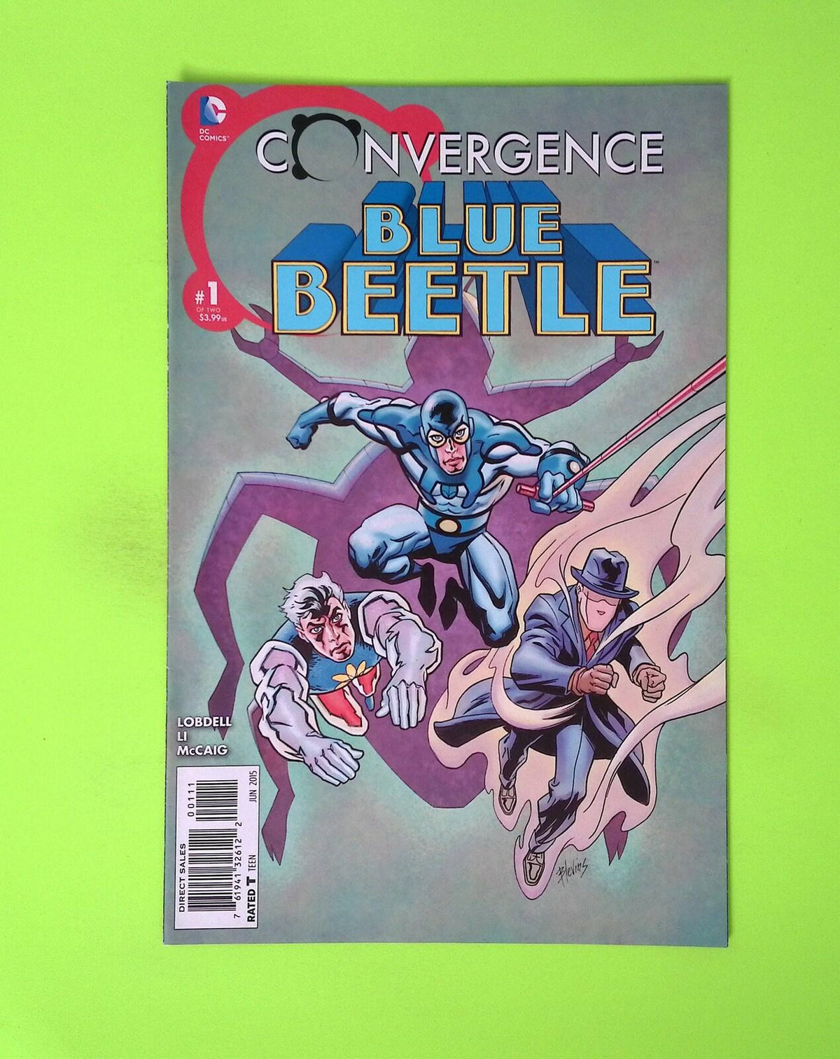 Convergence Blue Beetle #1 2015 DC Comics Higher Grade Comic Book Q100-137