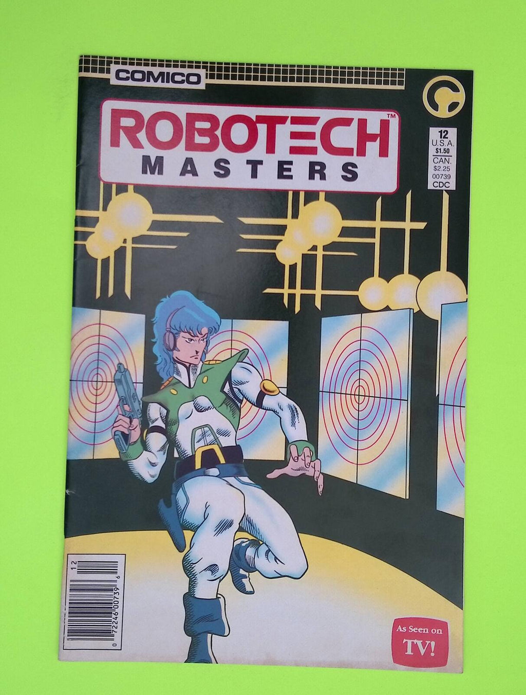 Robotech Masters #12 1986 Comico Mid Grade Comic Book A32-159