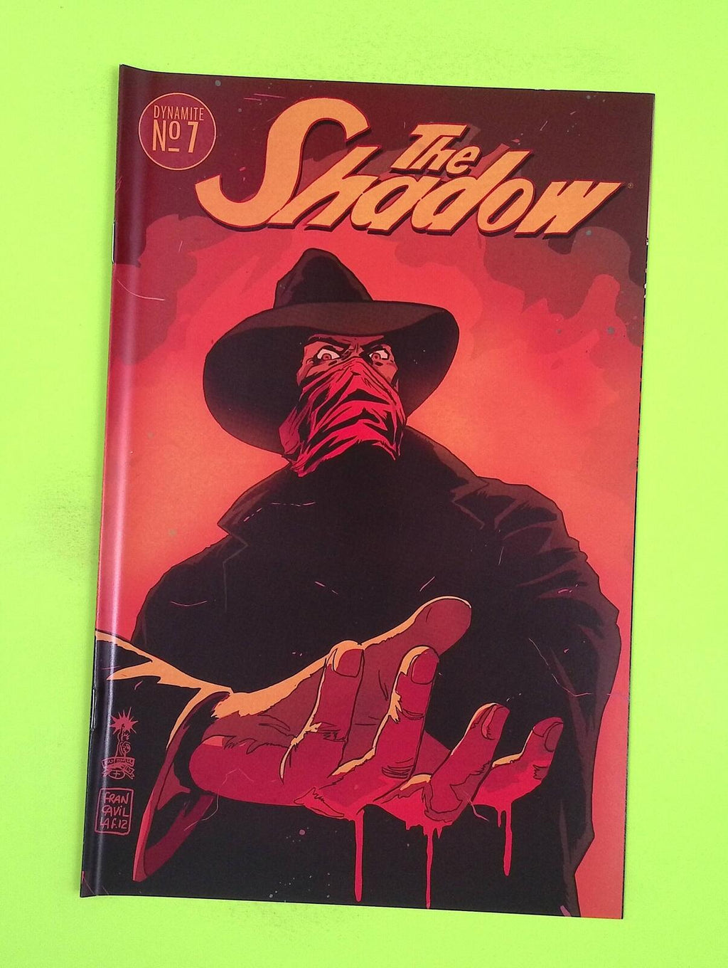 The Shadow #7c Vol. 5 2012 Dynamite Entertainment Variant High Grade J3-284