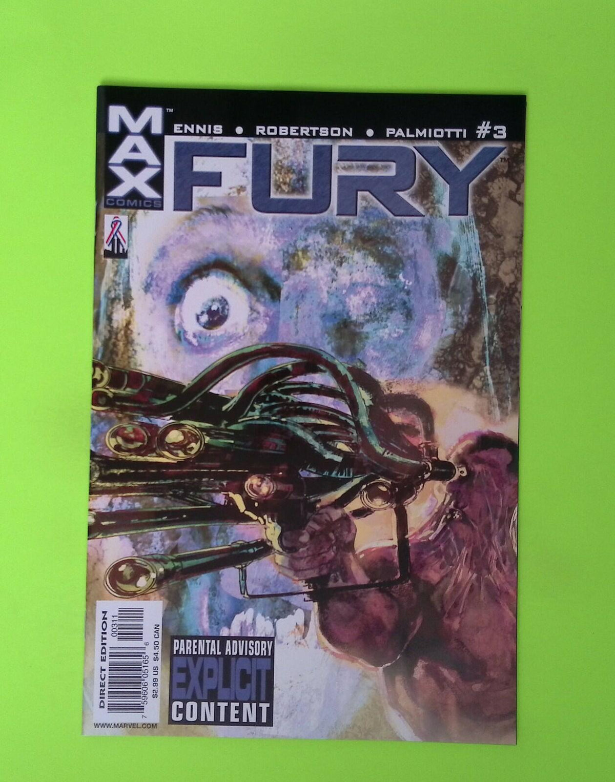 Fury #3 2002 MAX Comics 1st App High Grade Comic Book X94-252