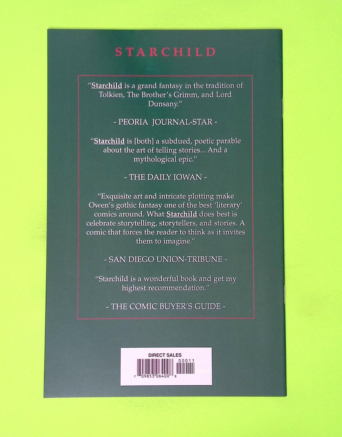 Starchild Mythopolis #0 1997 Image Comics 8.0 Comic Book W113-193