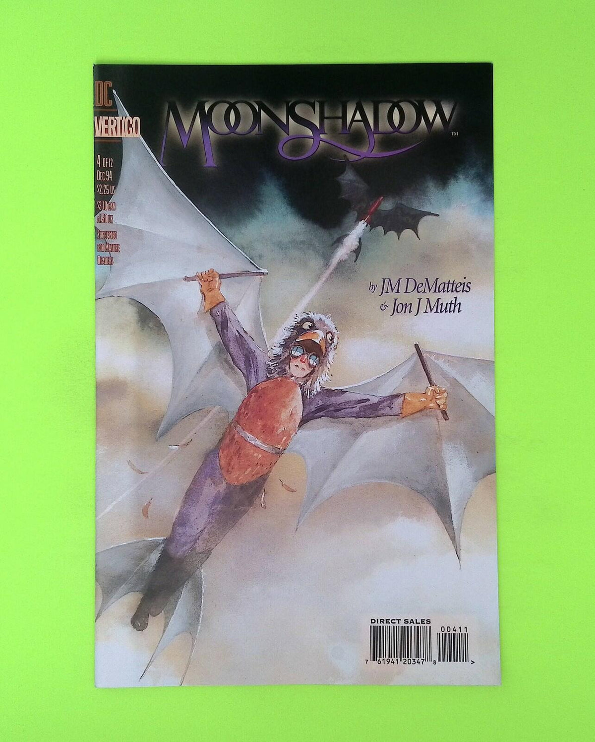 Moonshadow #4 Vol. 2 1994 Vertigo High Grade Comic Book X147-228