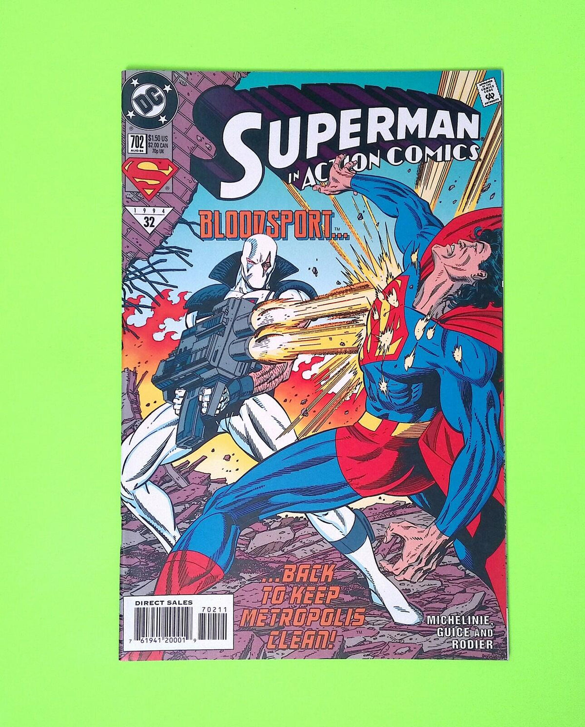 Action Comics #702 Vol. 1 1994 DC Comics High Grade Comic Book B18-6