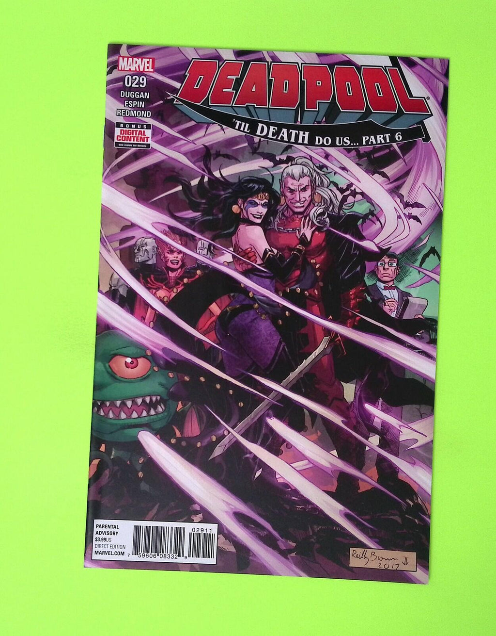 Deadpool #29 Vol. 6 2017 Marvel Comics High Grade Comic Book X200-274