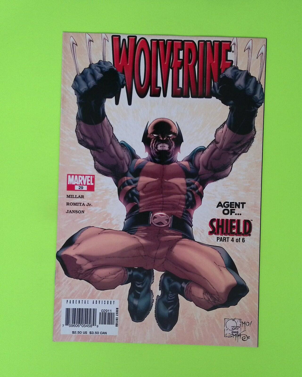 Wolverine #29 Vol. 3 2005 Marvel Comics Higher Grade Comic Book X272-277
