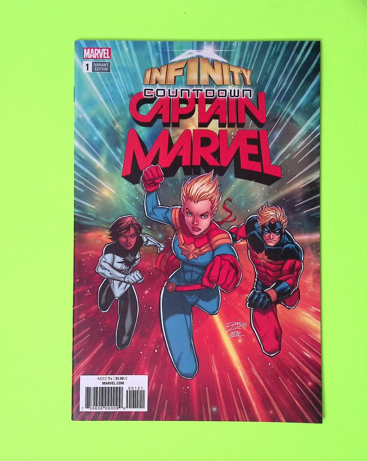 Infinity Countdown Captain Marvel #1b One-Shot 2018 Marvel Comics Variant Q63-57