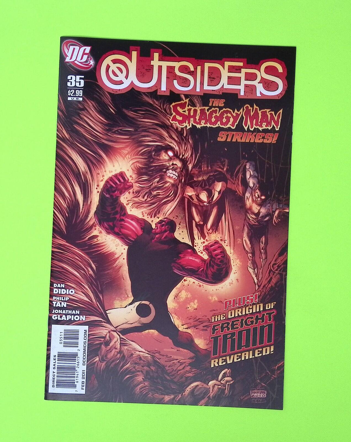 Outsiders #35 Vol. 4 2011 DC Comics High Grade Comic Book Q25-310