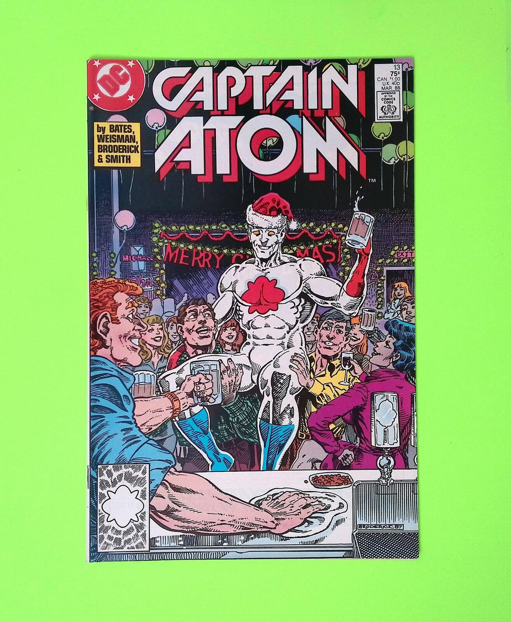 Captain Atom #13 Vol. 3 1988 DC Comics High Grade Comic Book B25-211