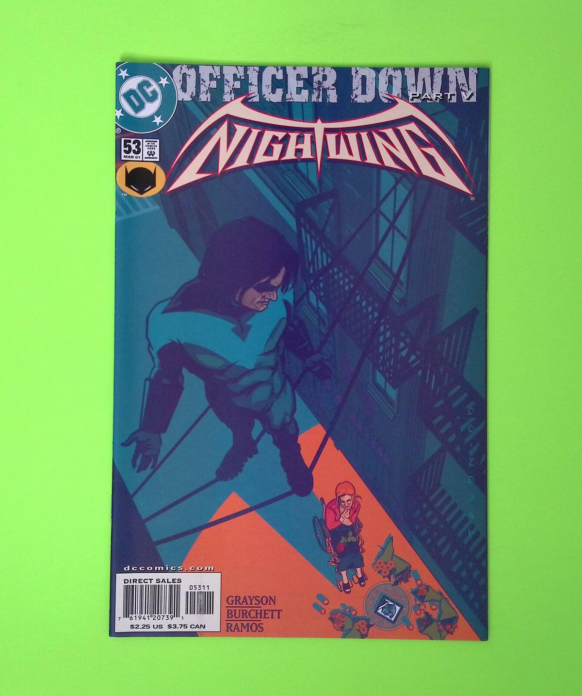Nightwing #53 Vol. 2 2001 DC Comics High Grade Comic Book W341-37