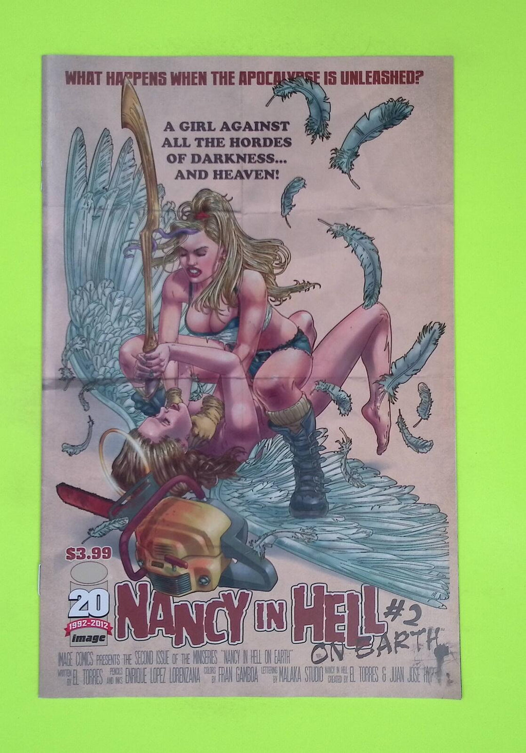Nancy in Hell On Earth #2 2012 Image Comics 8.0 Comic Book K20-241
