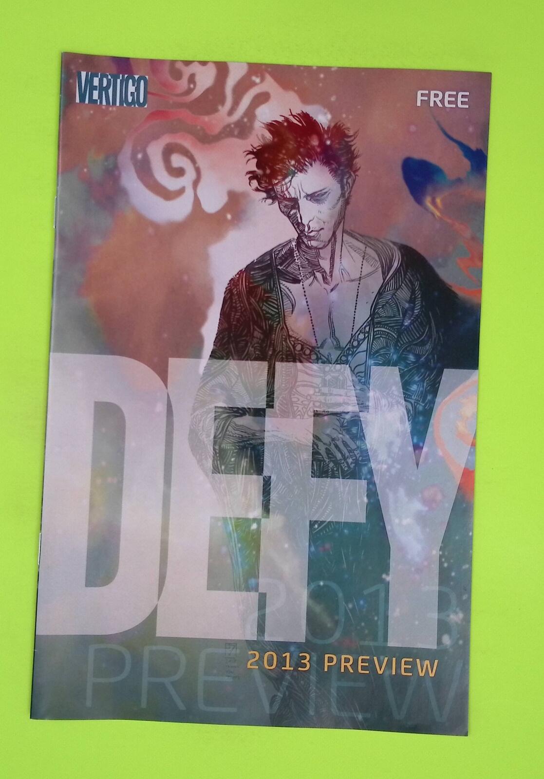 Vertigo Defy Preview #2013 2013 Vertigo 8.0 Comic Book K20-235