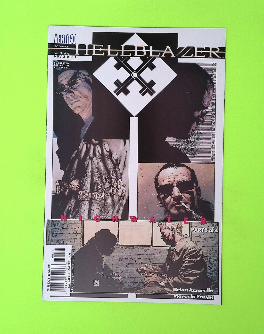 Hellblazer #166 Vol. 1 2001 Vertigo High Grade Comic Book Q18-138