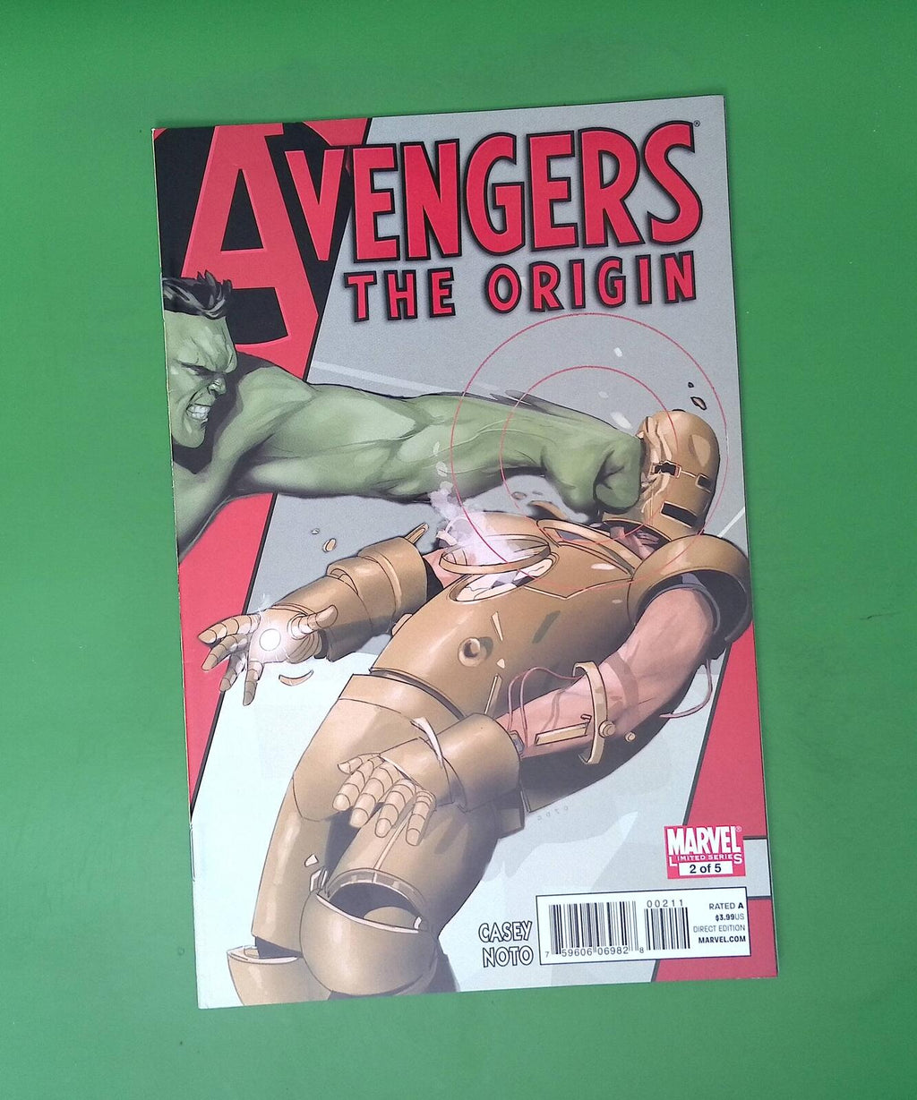AVENGERS: THE ORIGIN #2 HIGH GRADE MARVEL COMIC BOOK H59-218