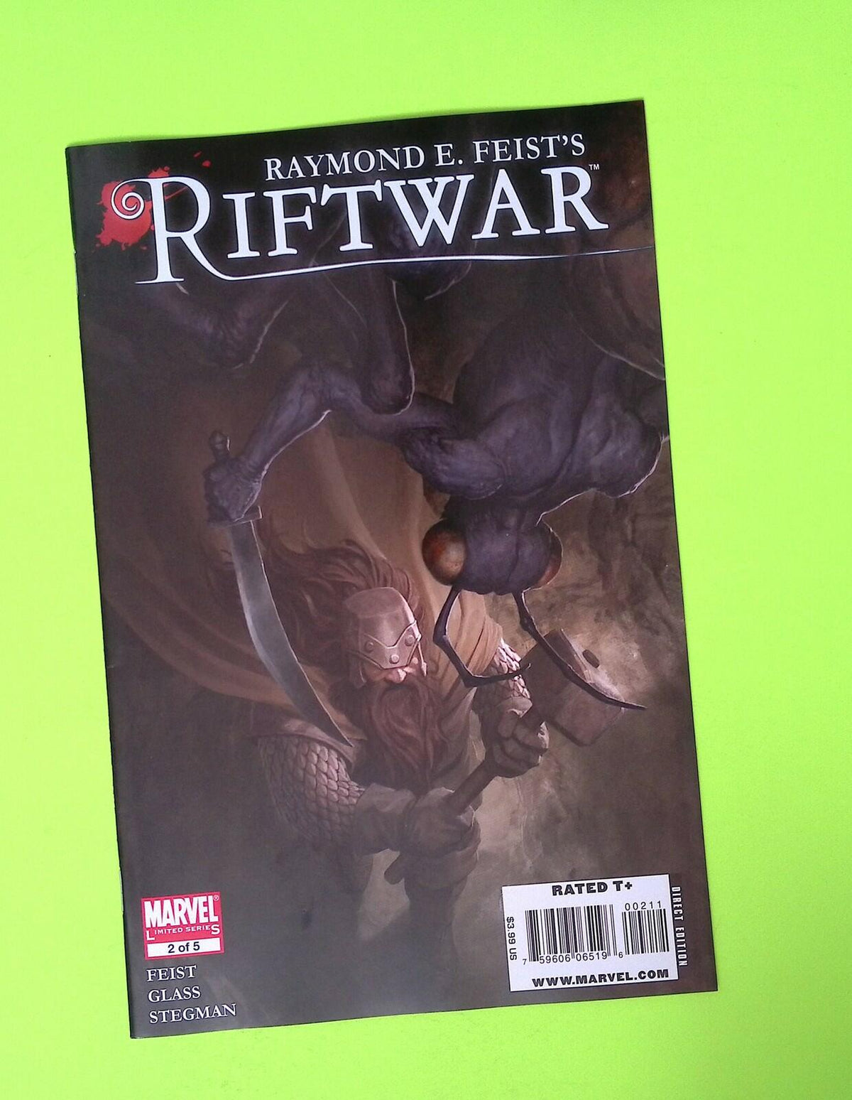 Riftwar #2 2009 Marvel Comics 8.0 Comic Book X151-206