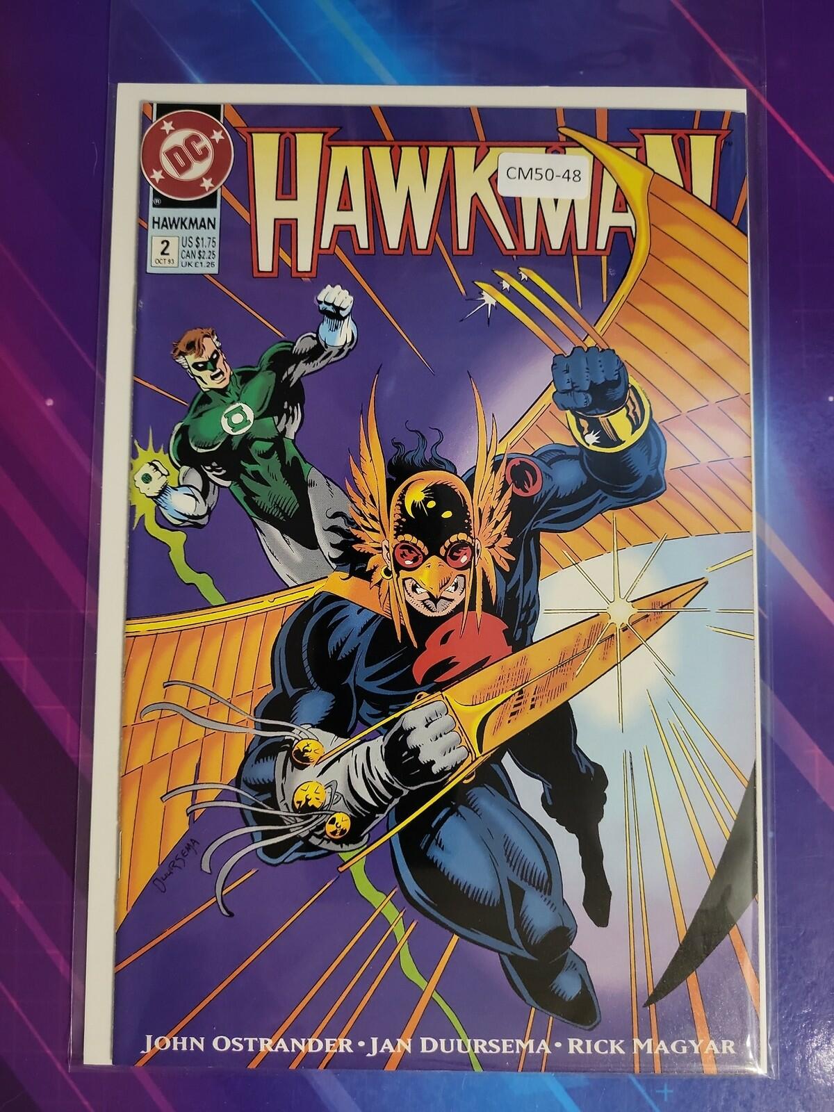 HAWKMAN #2 VOL. 3 HIGH GRADE 1ST APP DC COMIC BOOK CM50-48