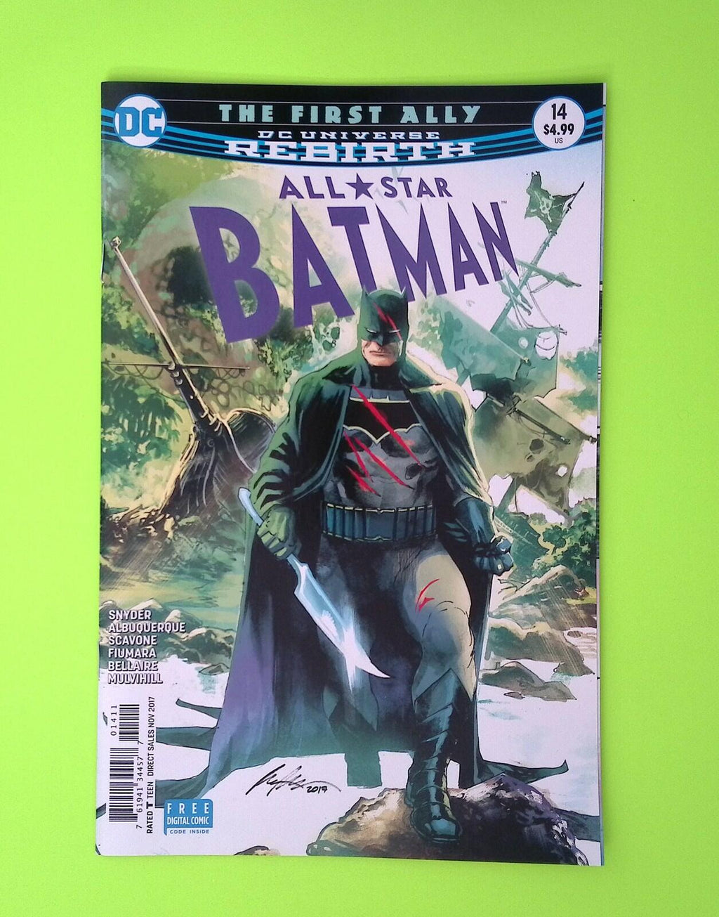 All Star Batman #14 2017 DC Comics High Grade Comic Book W289-76