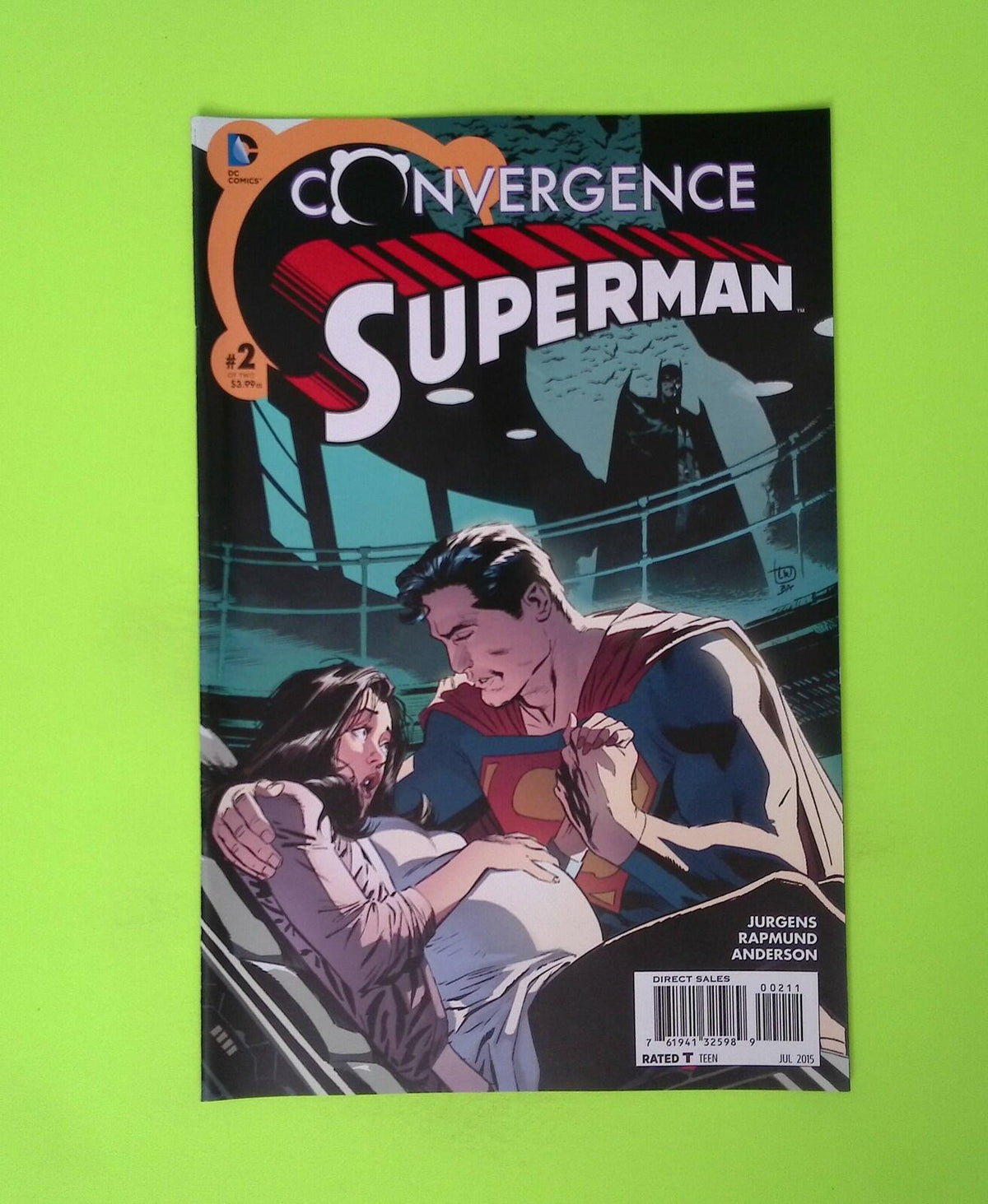 Convergence Superman #2 2015 DC Comics 1st App Higher Grade Comic Book X256-250