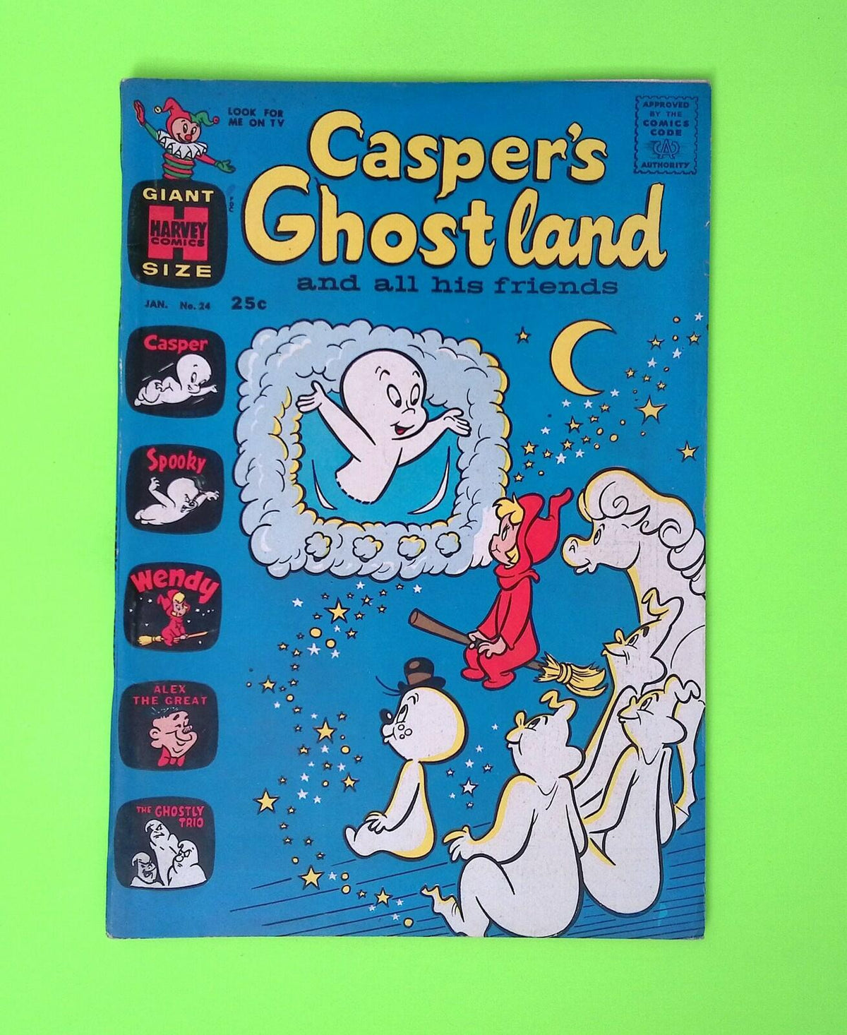 Casper's Ghostland #24 Vol. 1 1965 Harvey Publications High Grade B58-190