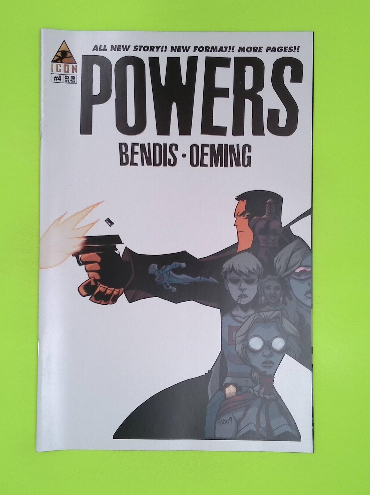 Powers #4 Vol. 3 Icon 8.0 Comic Book L73-76