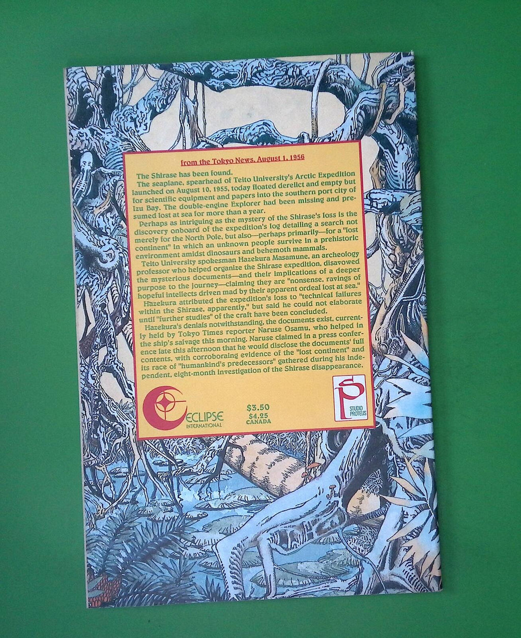 Lost Continent #1 1990 Eclipse Comics 8.0 Comic Book L10-86