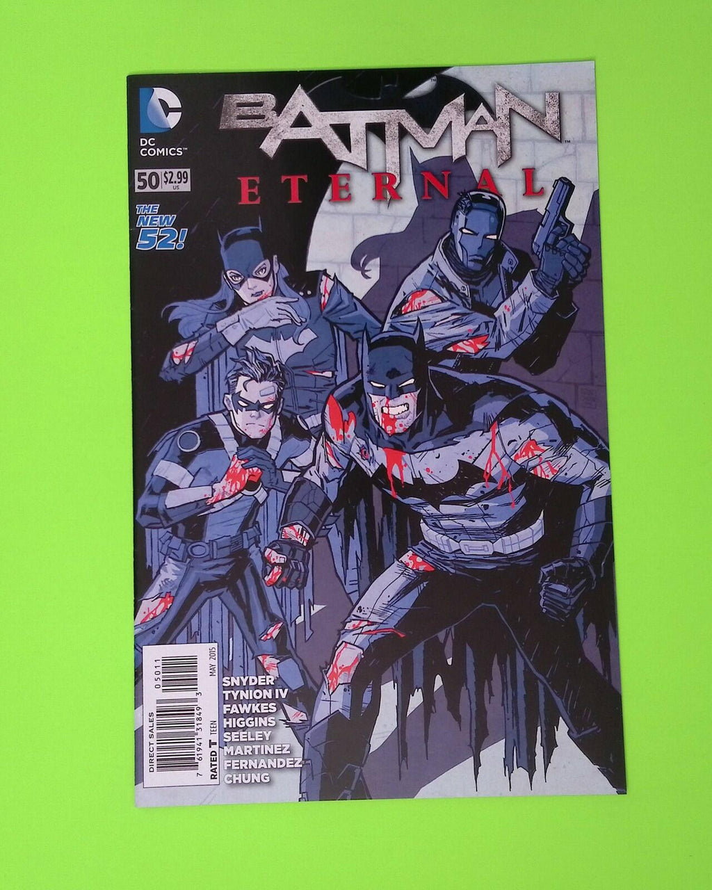 Batman Eternal #50 2015 DC Comics High Grade Comic Book B39-252