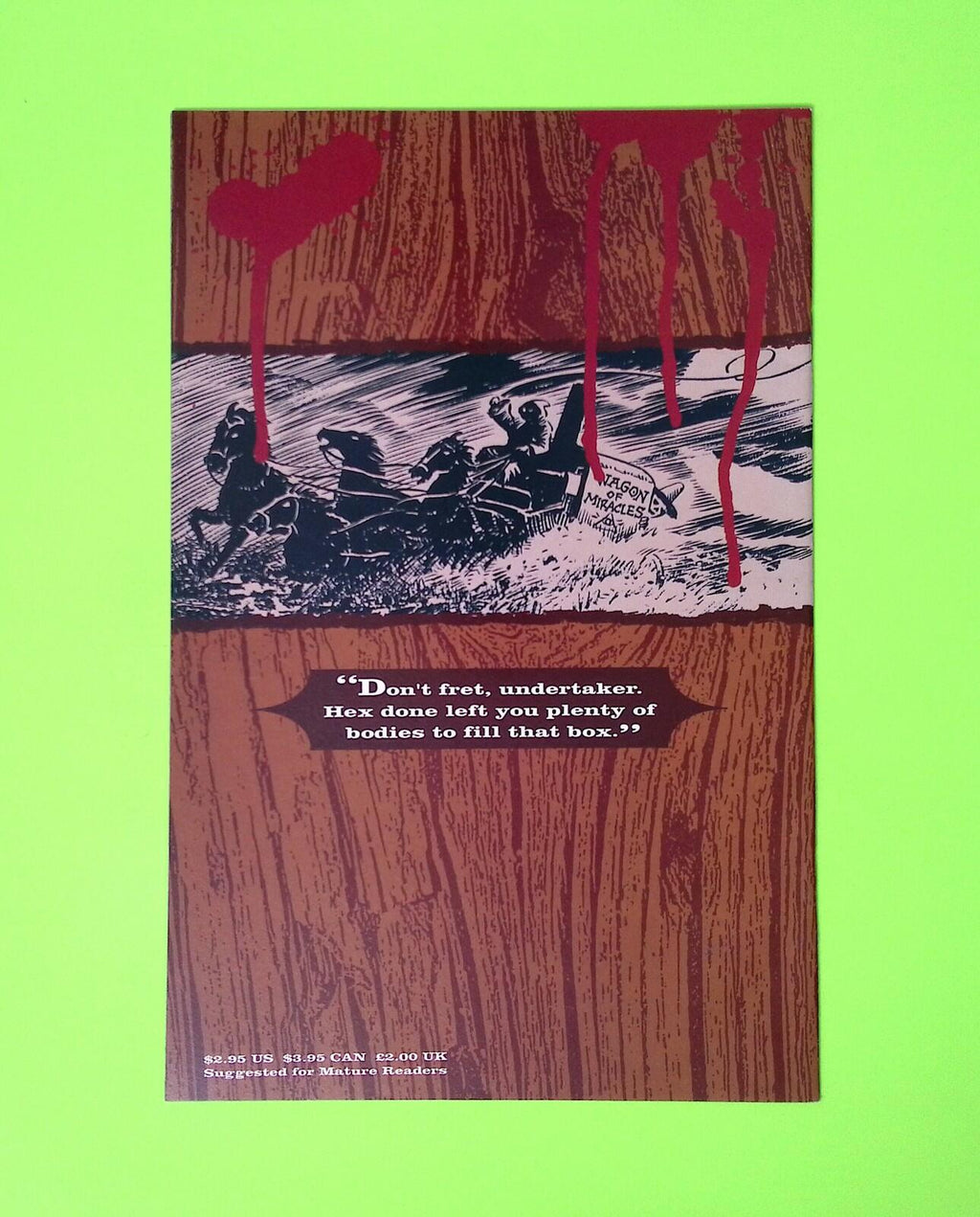 Jonah Hex Two-Gun Mojo #2 1993 Vertigo 8.0 Comic Book Q74-197
