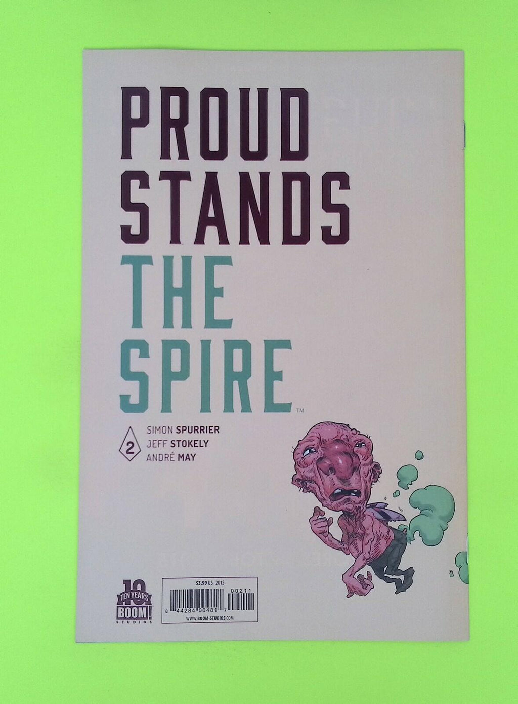 Spire #2 2015 BOOM! Studios High Grade Comic Book W14-3