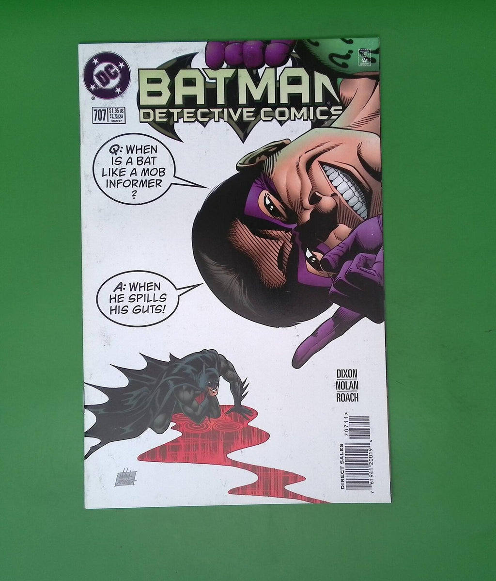 DETECTIVE COMICS #707 VOL. 1 HIGH GRADE DC COMIC BOOK H56-45