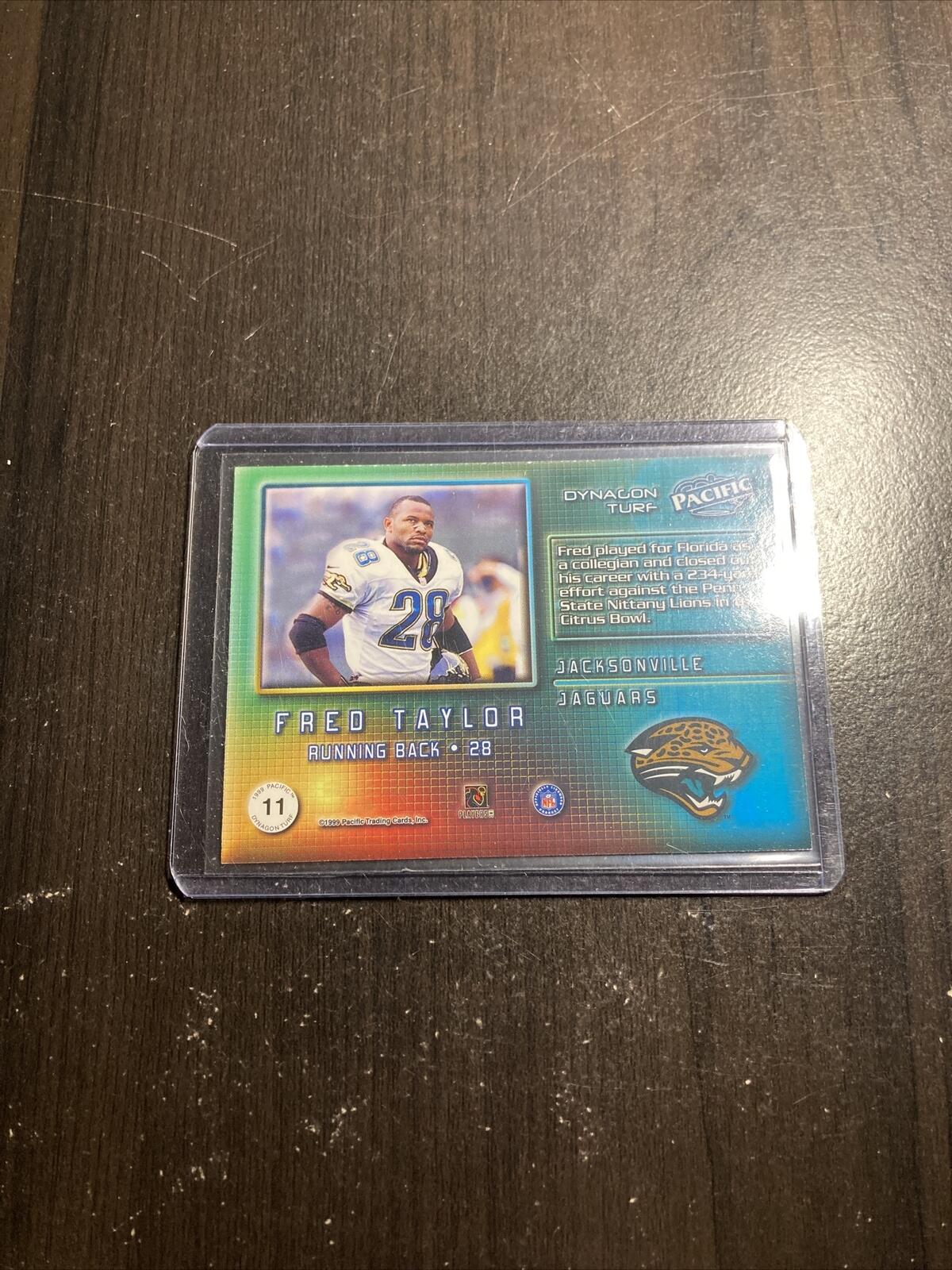 Fred Taylor PACIFIC CARD NFL 1999 T13-65