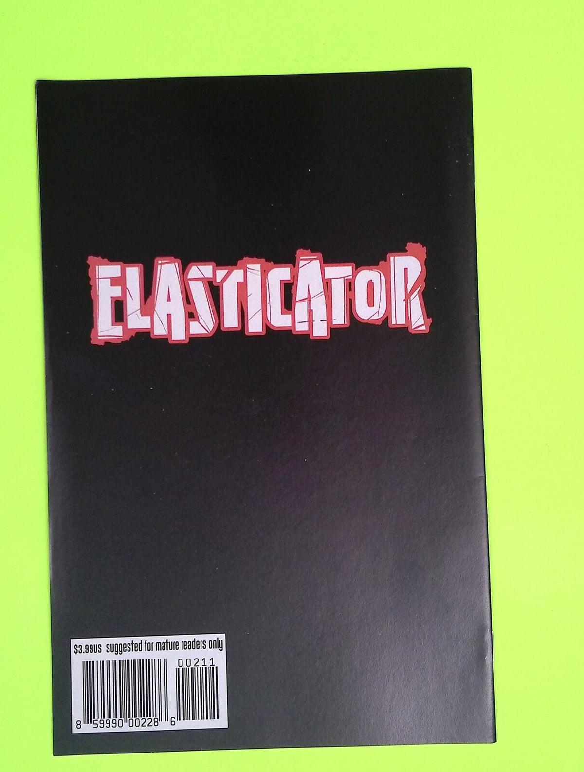 Elasticator #2 Scout Comics 8.0 Comic Book J48-67