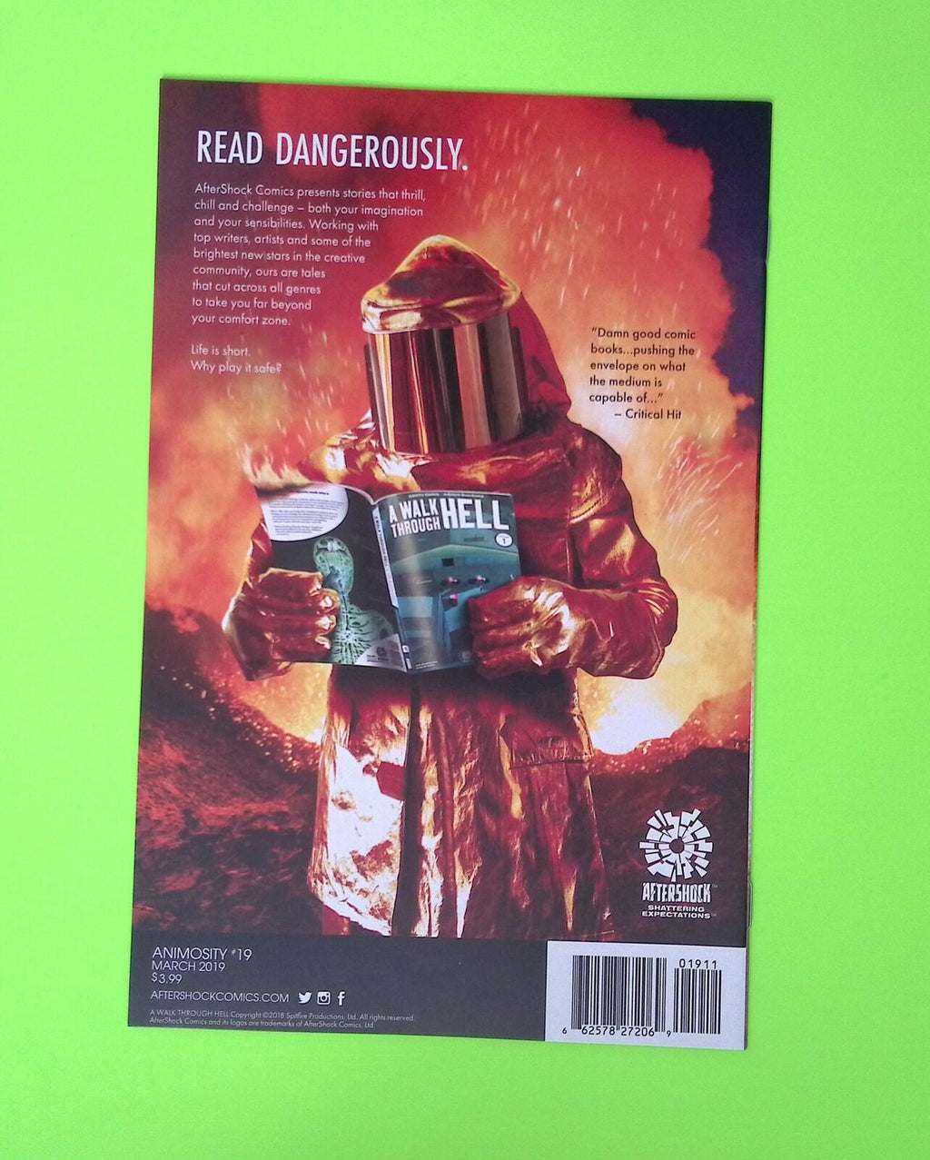 Animosity #19 2019 AfterShock Comics Higher Grade Comic Book W302-115