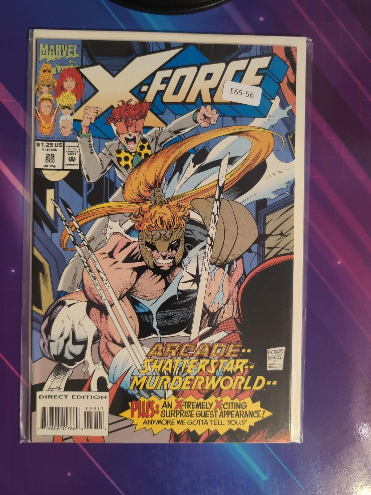 X-FORCE #29 VOL. 1 HIGH GRADE MARVEL COMIC BOOK E65-56