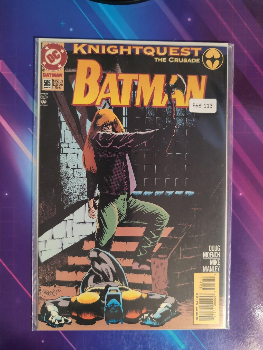BATMAN #505 VOL. 1 HIGH GRADE DC COMIC BOOK E68-113