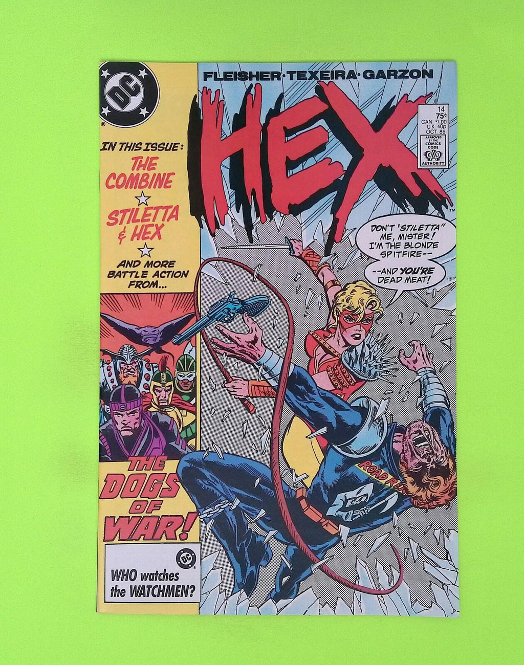 Hex #14 1986 DC Comics 8.0 Comic Book X28-227