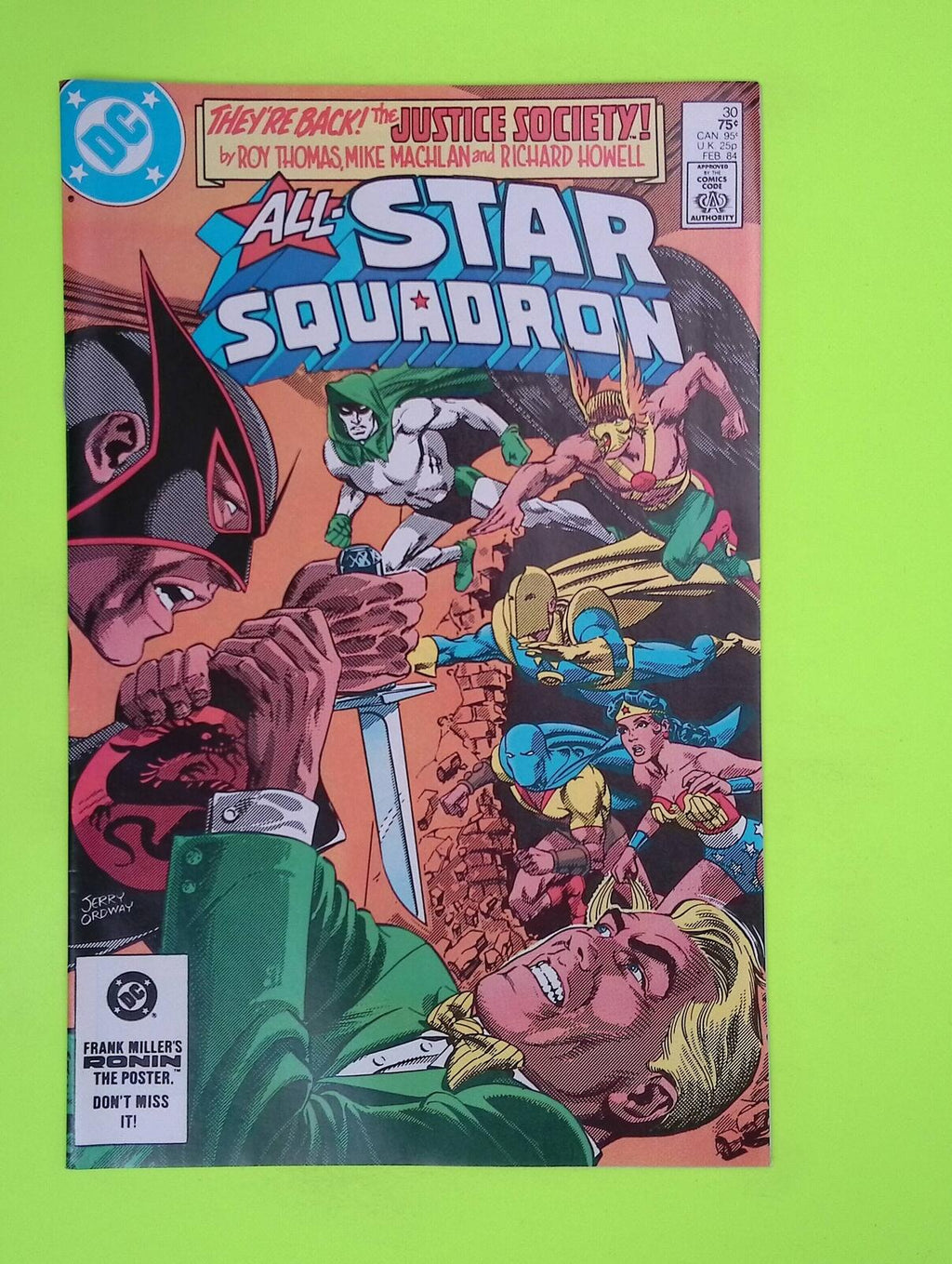 All-Star Squadron #30 1984 DC Comics Mid Grade Comic Book A45-104