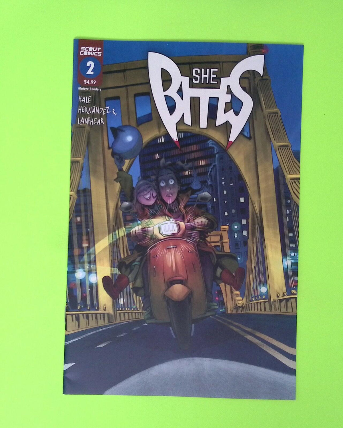 She Bites #2 Scout Comics High Grade Comic Book X273-165