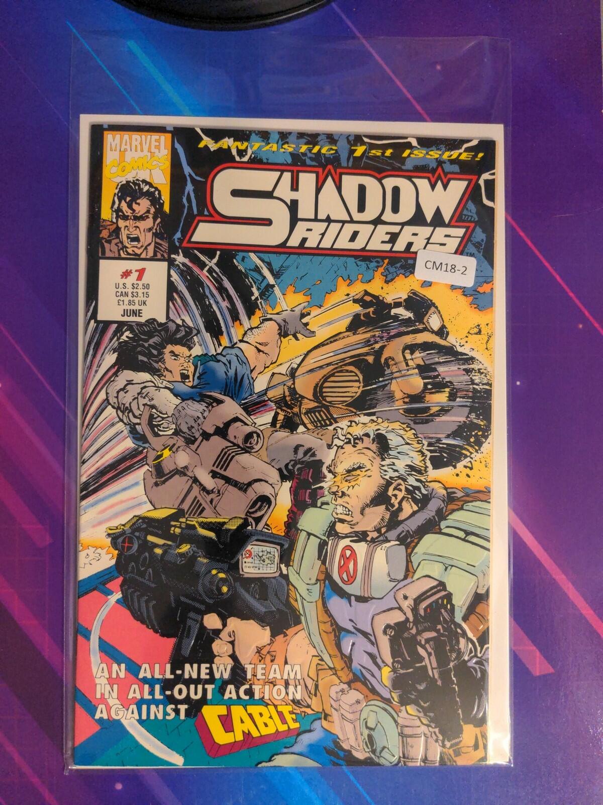 SHADOW RIDERS #1 MINI 9.0 MARVEL UK COMIC BOOK CM18-2