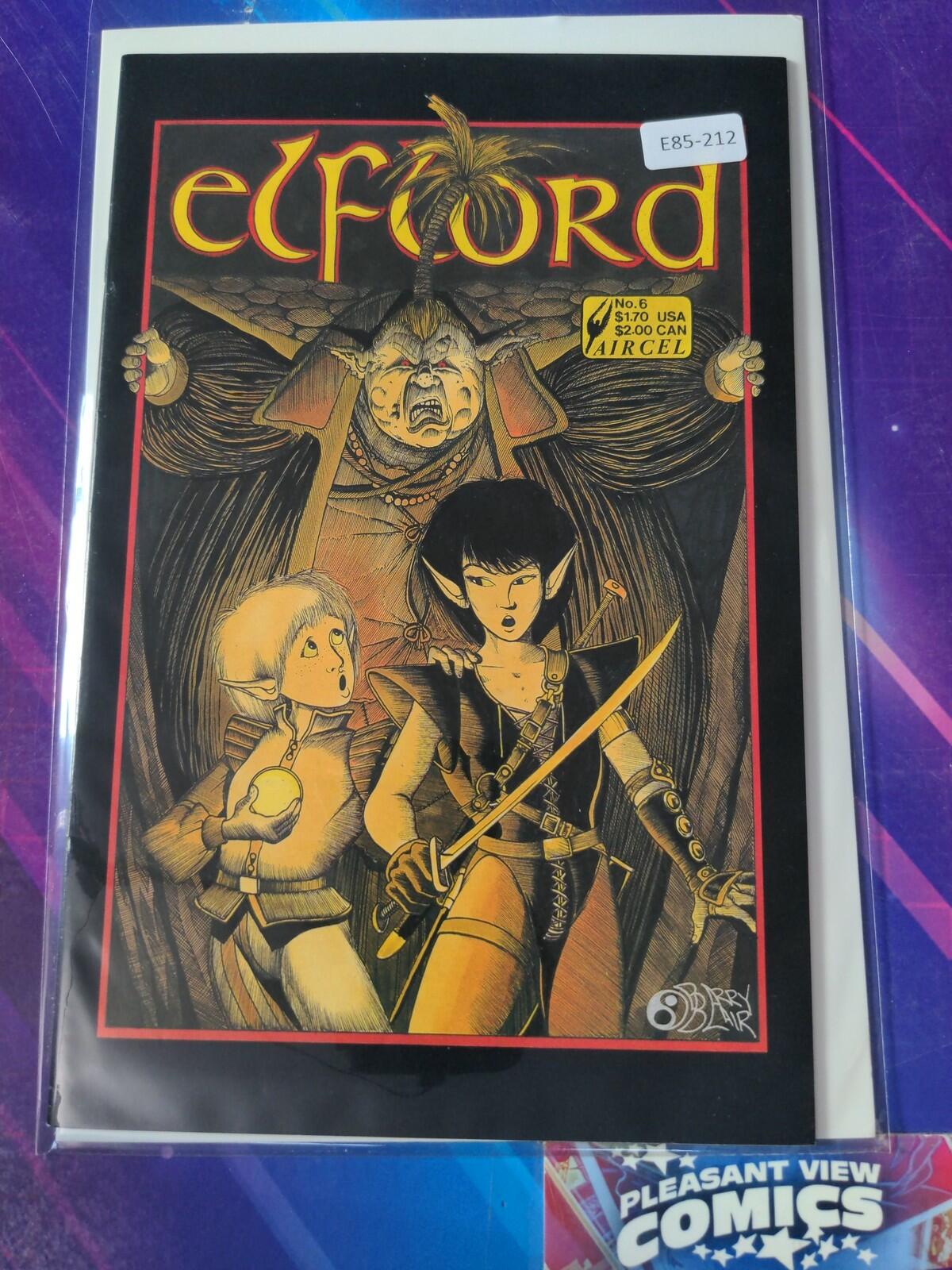 ELFLORD #6 VOL. 1 8.0 AIRCEL PUBLISHING COMIC BOOK E85-212