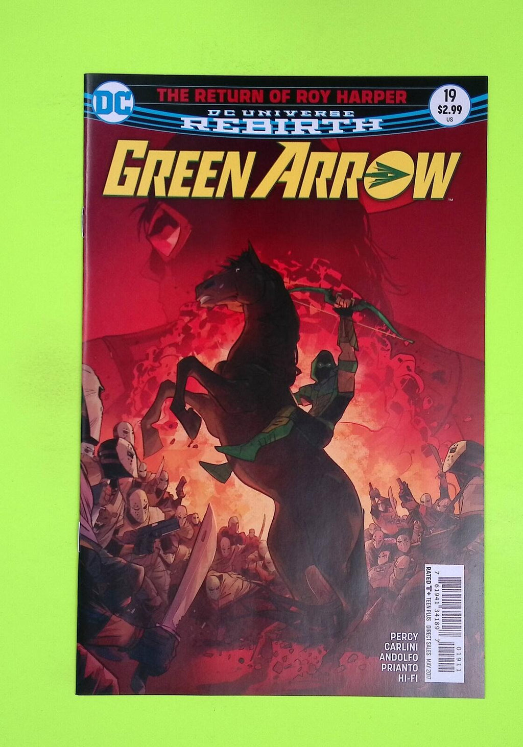 Green Arrow #19 Vol. 7 2017 DC Comics High Grade Comic Book A65-85