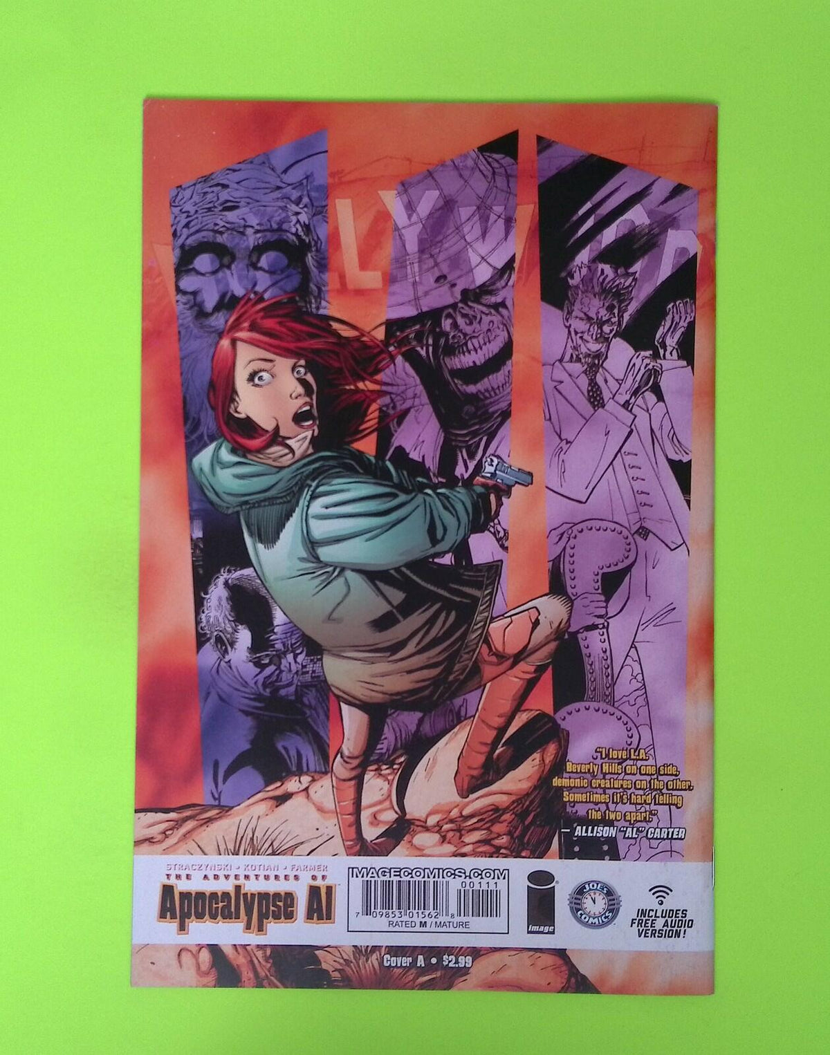 Apocalypse Al #1Preview 2013 Image Comics High Grade Comic Book X94-134