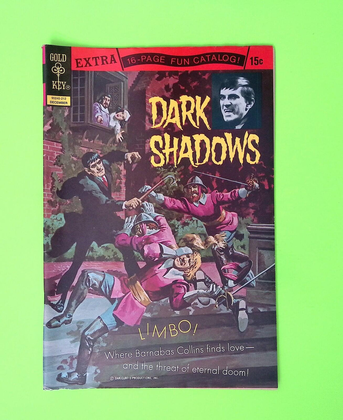 Dark Shadows #17 Vol. 2 1972 Gold Key Higher Grade Comic Book B80-156